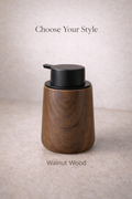 Foaming Soap Dispenser – Wood Grain Edition