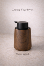 Foaming Soap Dispenser – Wood Grain Edition