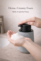 Foaming Soap Dispenser – Wood Grain Edition